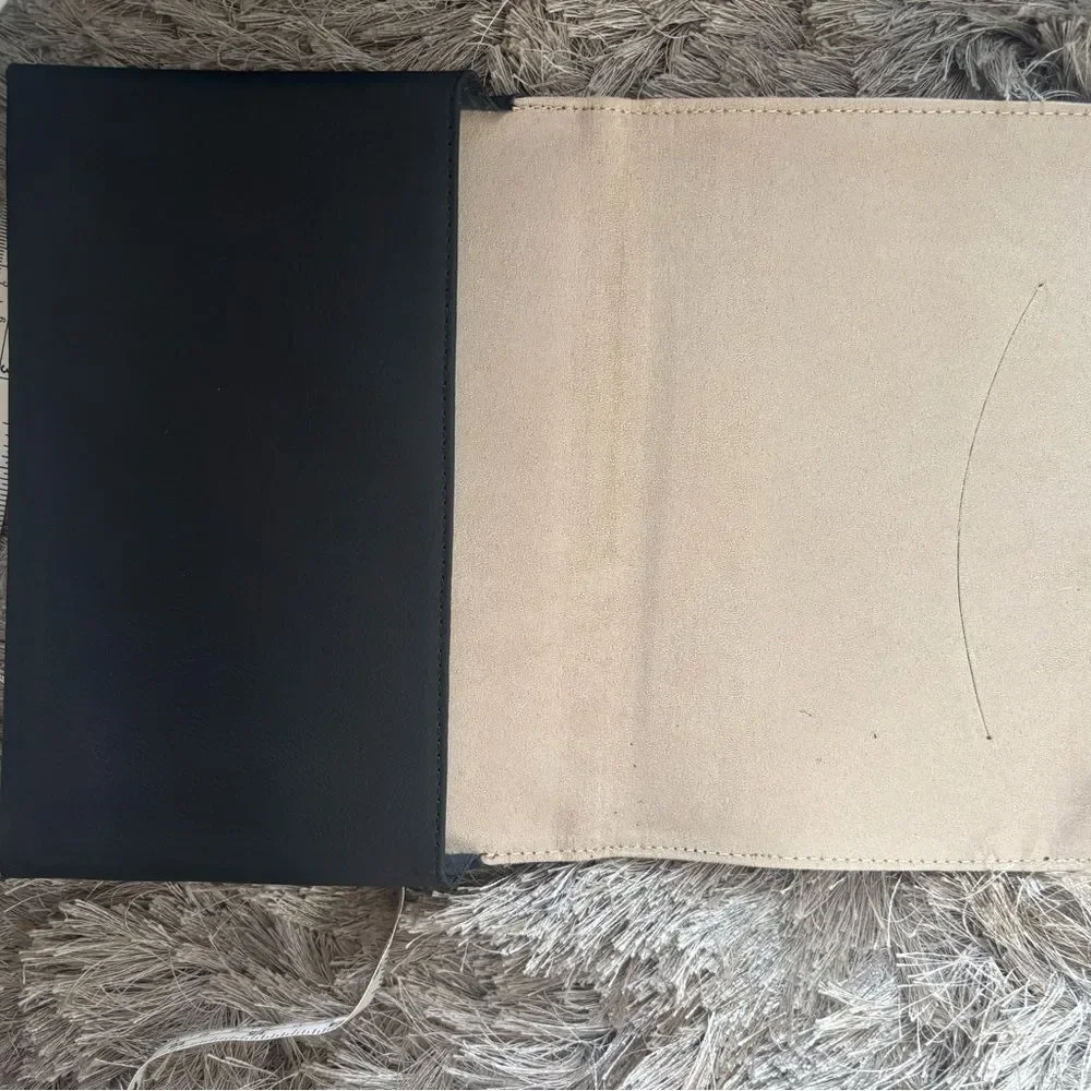 Maserati clutch leather storage case purse manual book accessory DOCUMENT FOLDER